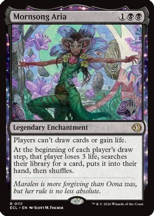Mornsong Aria  [Promo Pack: Lorwyn Eclipsed]