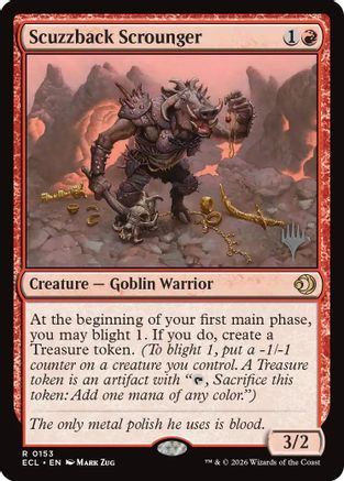 Scuzzback Scrounger  [Promo Pack: Lorwyn Eclipsed] Foil