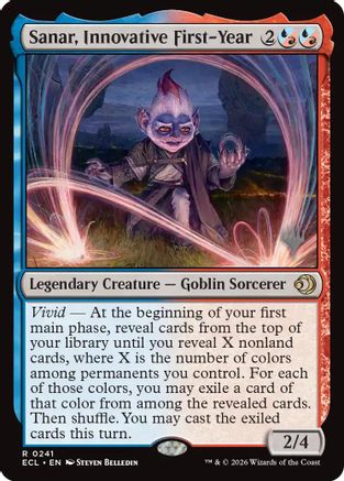 Sanar, Innovative First-Year  [Promo Pack: Lorwyn Eclipsed]