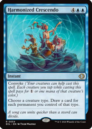 Harmonized Crescendo  [Promo Pack: Lorwyn Eclipsed]