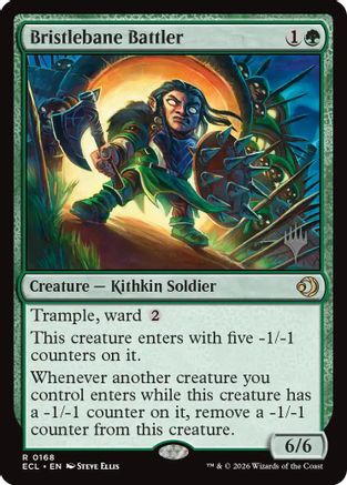 Bristlebane Battler  [Promo Pack: Lorwyn Eclipsed] Foil
