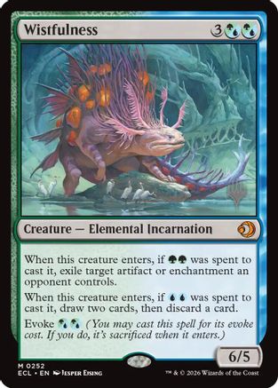 Wistfulness  [Promo Pack: Lorwyn Eclipsed]