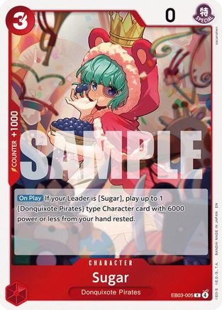 Sugar (EB03-005) - [Extra Booster: One Piece Heroines Edition] Foil