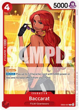 Baccarat (EB03-007) - [Extra Booster: One Piece Heroines Edition]
