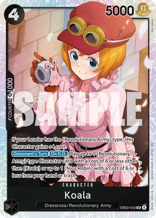 Koala (EB03-042) - [Extra Booster: One Piece Heroines Edition] Foil