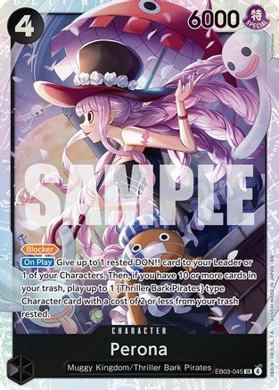 Perona (EB03-045) - [Extra Booster: One Piece Heroines Edition] Foil