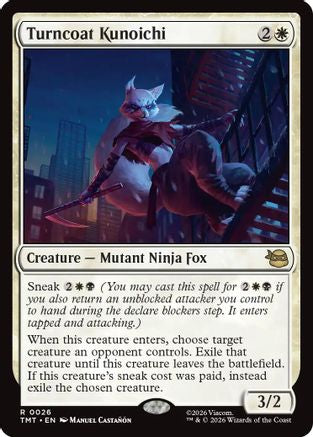 Turncoat Kunoichi  [Teenage Mutant Ninja Turtles] Foil