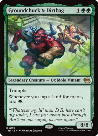 Groundchuck & Dirtbag  [Teenage Mutant Ninja Turtles] Foil