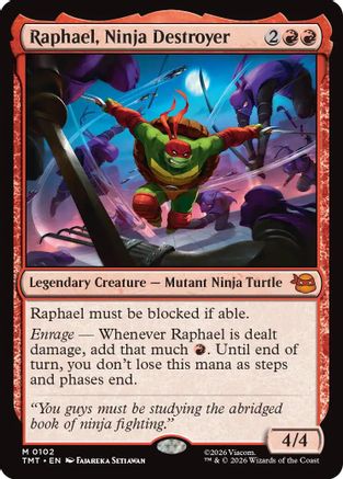 Raphael, Ninja Destroyer  [Teenage Mutant Ninja Turtles]