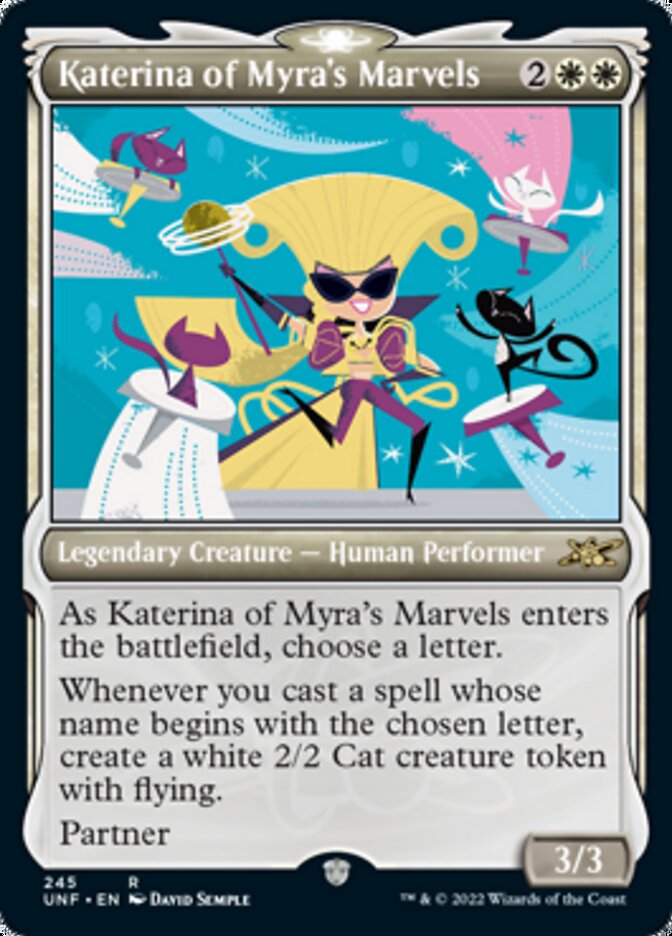 Katerina of Myra's Marvels (Showcase) [Unfinity] Foil