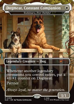 Dogmeat, Constant Companion - Yoshimaru, Ever Faithful  [Secret Lair Drop Series] Foil