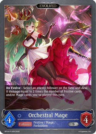 Orchestral Mage (Evolved) - P11 (Foil)
