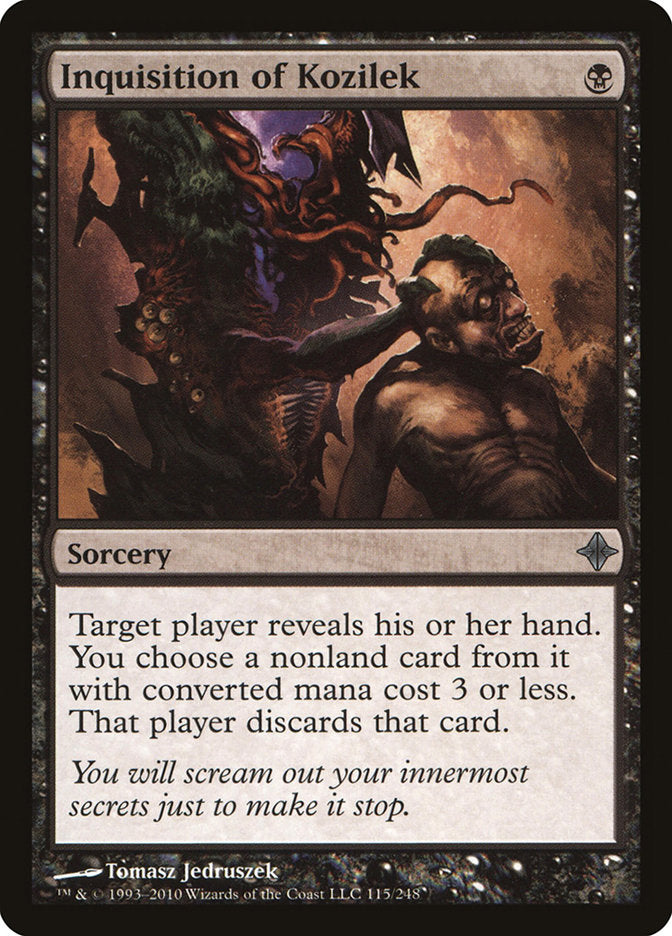 Inquisition of Kozilek [Rise of the Eldrazi] Foil