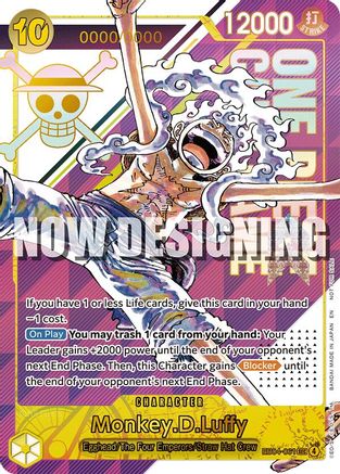 Monkey.D.Luffy - EB04-061 [Serial Number] (EB04-061) - [One Piece Promotion Cards] Foil