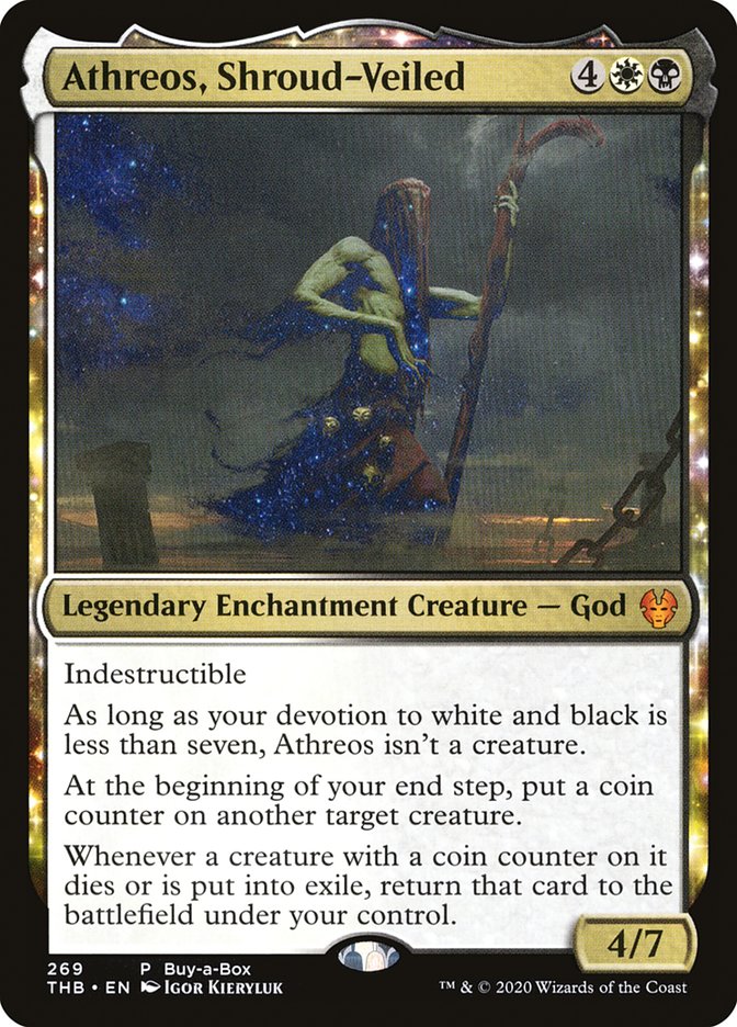 Athreos, Shroud-Veiled (Buy-A-Box) [Theros Beyond Death] Foil