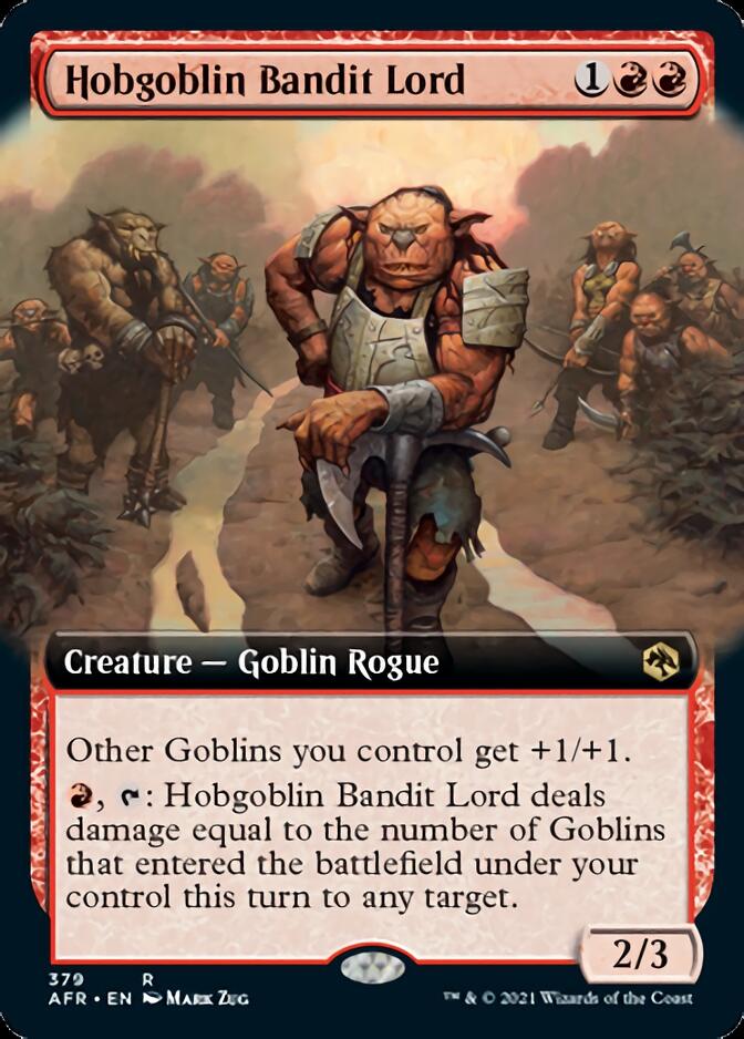 Hobgoblin Bandit Lord (Extended) [Dungeons & Dragons: Adventures in the Forgotten Realms] Foil
