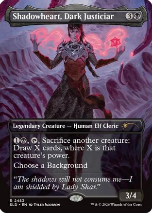 Shadowheart, Dark Justiciar  [Secret Lair Drop Series]