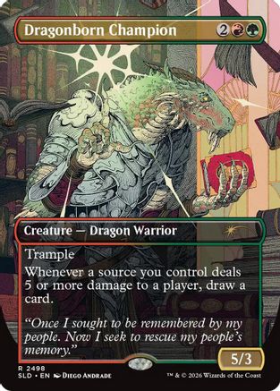Dragonborn Champion  [Secret Lair Drop Series] Foil