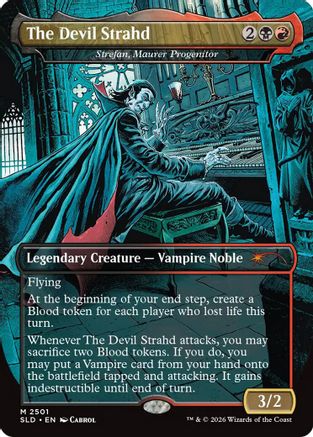 The Devil Strahd - Strefan, Maurer Progenitor  [Secret Lair Drop Series] Foil