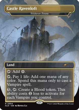 Castle Ravenloft - Voldaren Estate  [Secret Lair Drop Series] Foil