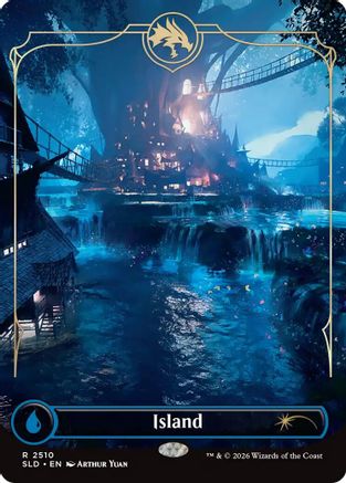 Island (2510)  [Secret Lair Drop Series] Foil