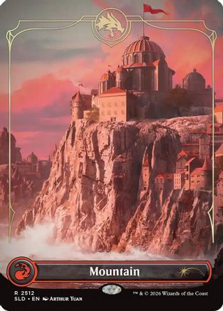 Mountain (2512)  [Secret Lair Drop Series] Foil