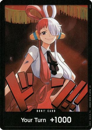 DON!! Card (Uta) - [Extra Booster: One Piece Heroines Edition] Foil
