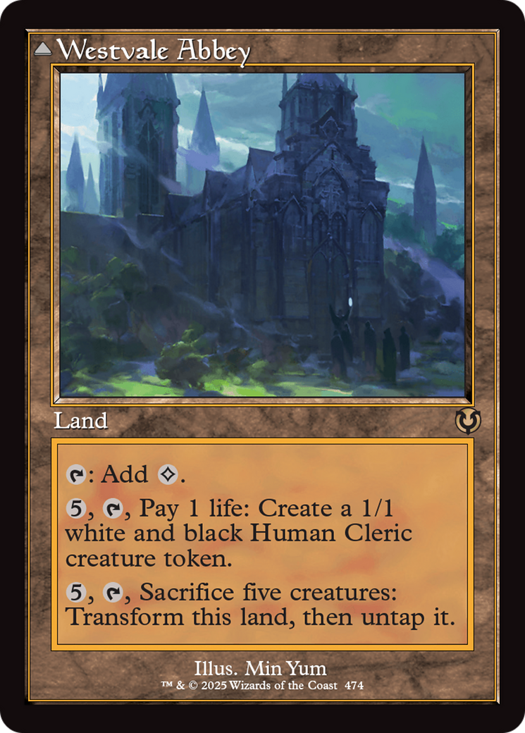 Westvale Abbey // Ormendahl, Profane Prince (Retro Frame) [Innistrad Remastered] Foil