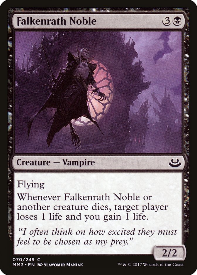 Falkenrath Noble [Modern Masters 2017] Foil