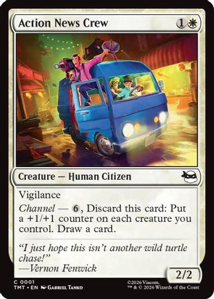 Action News Crew  [Teenage Mutant Ninja Turtles] Foil