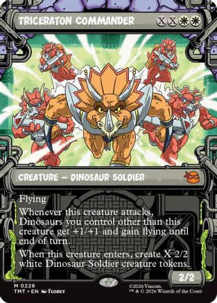 Triceraton Commander (Showcase)  [Teenage Mutant Ninja Turtles] Foil