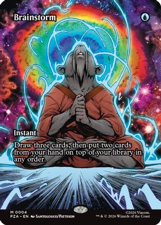 Brainstorm (Borderless)  [Teenage Mutant Ninja Turtles Eternal-Legal] Foil