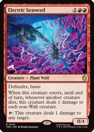 Electric Seaweed  [Commander: Teenage Mutant Ninja Turtles]