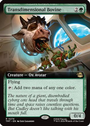 Transdimensional Bovine (Extended Art)  [Teenage Mutant Ninja Turtles]