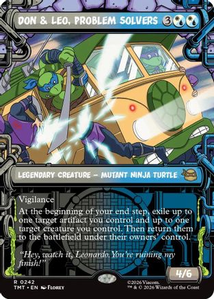 Don & Leo, Problem Solvers (Showcase)  [Teenage Mutant Ninja Turtles]
