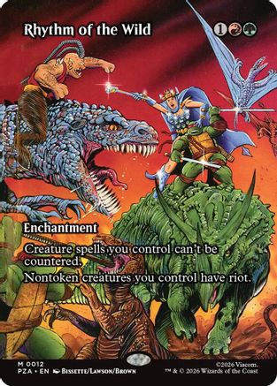 Rhythm of the Wild (Borderless)  [Teenage Mutant Ninja Turtles Eternal-Legal] Foil
