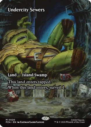 Undercity Sewers (Borderless)  [Teenage Mutant Ninja Turtles Eternal-Legal] Foil