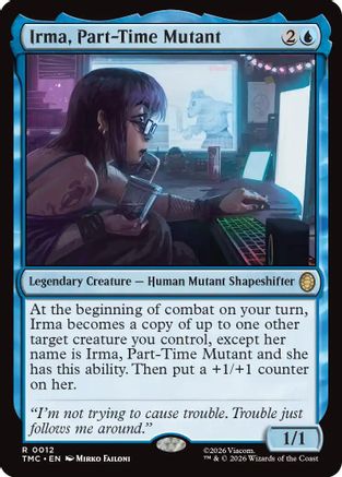 Irma, Part-Time Mutant  [Commander: Teenage Mutant Ninja Turtles] Foil