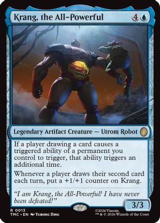 Krang, the All-Powerful  [Commander: Teenage Mutant Ninja Turtles] Foil