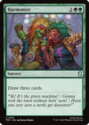 Harmonize  [Commander: Teenage Mutant Ninja Turtles] Foil