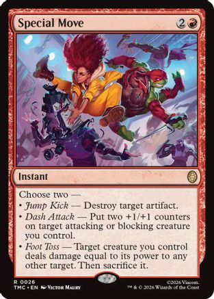 Special Move  [Commander: Teenage Mutant Ninja Turtles]