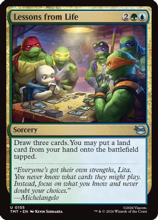 Lessons from Life  [Teenage Mutant Ninja Turtles] Foil