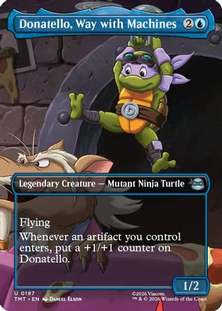 Donatello, Way with Machines (Borderless)  [Teenage Mutant Ninja Turtles]