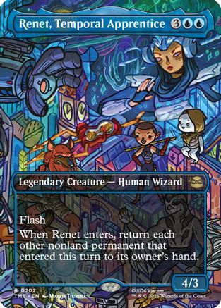 Renet, Temporal Apprentice (Borderless)  [Teenage Mutant Ninja Turtles]