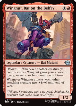 Wingnut, Bat on the Belfry  [Teenage Mutant Ninja Turtles] Foil