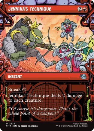 Jennika's Technique (Showcase)  [Teenage Mutant Ninja Turtles]