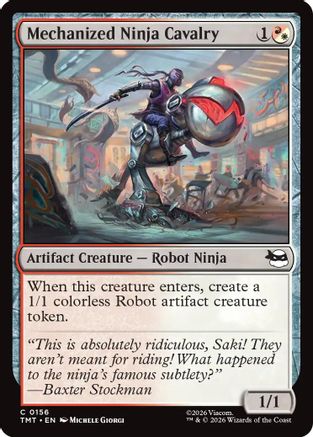 Mechanized Ninja Cavalry  [Teenage Mutant Ninja Turtles]