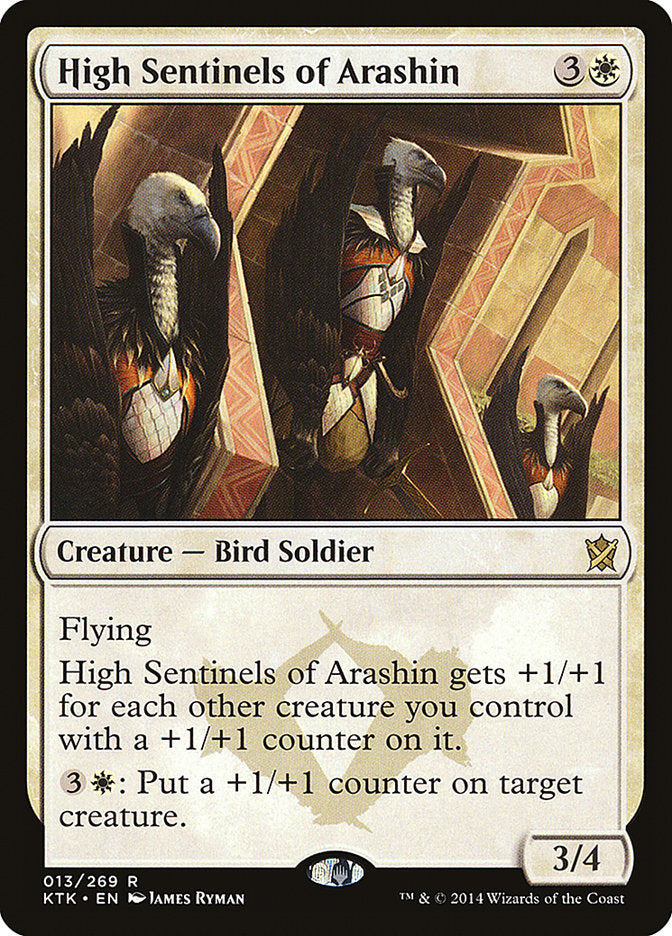 High Sentinels of Arashin [Khans of Tarkir] Foil
