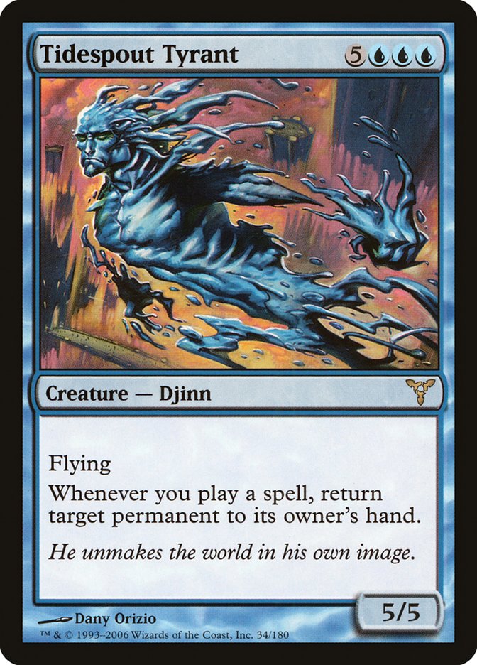 Tidespout Tyrant [Dissension] Foil