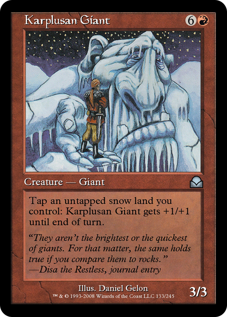 Karplusan Giant  [Masters Edition II]